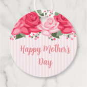 Happy Moederdag Bedankjes Labels (Voorkant)