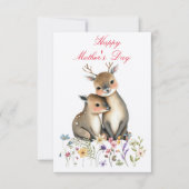 Happy Moederdag Bedankkaart (Voorkant)