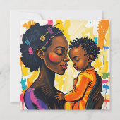 Happy Moederdag | Bedankt mam Kaart (Voorkant)