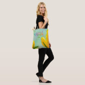Happy Moederdag Best Mamá Ever Yellow Tulips Tote Bag (Op model)
