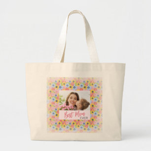 Happy Moederdag, beste mama ooit Grote Tote Bag