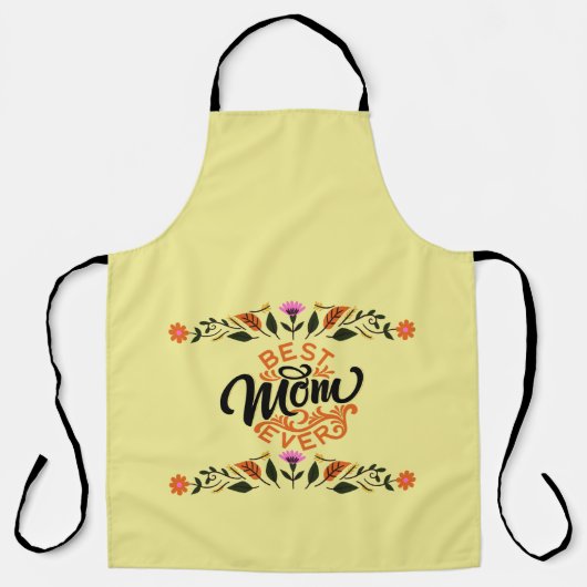 Happy Moederdag Beste mama ooit Schort (Voorkant)