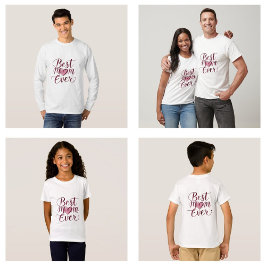 Happy Moederdag Beste mama ooit T-shirt