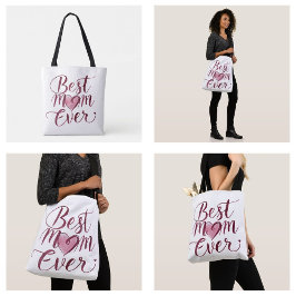 Happy Moederdag Beste mama ooit Tote Bag