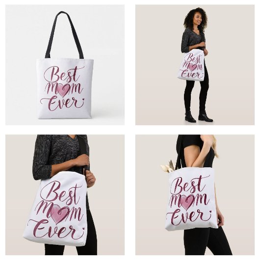 Happy Moederdag Beste mama ooit Tote Bag