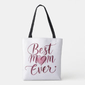 Happy Moederdag Beste mama ooit Tote Bag (Achterkant)