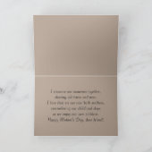 Happy Moederdag Beste Vriend Koffiebekers Kaart (Binnen)