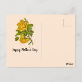 Happy Moederdag Birds Zingen voor jou Briefkaart (Achterkant)