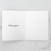 Happy Moederdag black white custom script chic Kaart (Binnen)