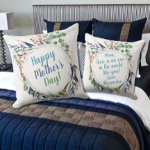 Happy Moederdag  Bladeren op Wit