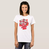 Happy Moederdag Bouquet T-shirt (Voorkant volledig)
