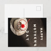Happy Moederdag Briefkaart (Voorkant / Achterkant)
