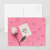 Happy Moederdag Briefkaart (Voorkant / Achterkant)