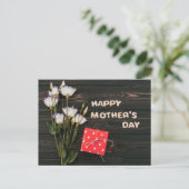 Happy Moederdag Briefkaart (Staand voorkant)