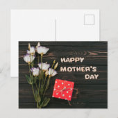 Happy Moederdag Briefkaart (Voorkant / Achterkant)