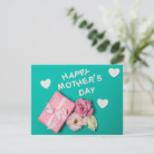 Happy Moederdag Briefkaart (Staand voorkant)