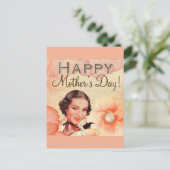 Happy Moederdag Briefkaart (Staand voorkant)