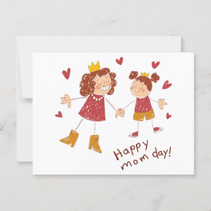 Happy Moederdag Briefkaart