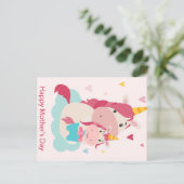 Happy Moederdag Briefkaart (Staand voorkant)