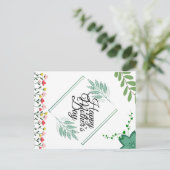 Happy Moederdag Briefkaart (Staand voorkant)