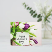 Happy Moederdag Briefkaart (Staand voorkant)