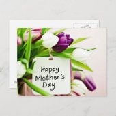 Happy Moederdag Briefkaart (Voorkant / Achterkant)