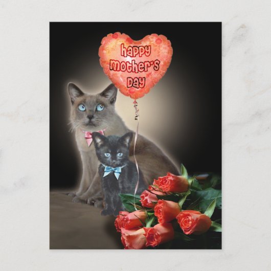 Happy Moederdag Briefkaart (Voorkant)