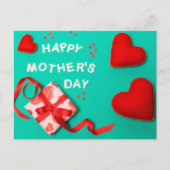 Happy Moederdag Briefkaart (Voorkant)