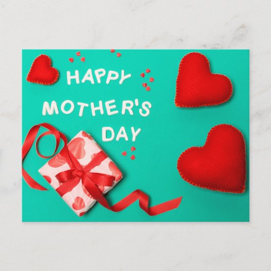 Happy Moederdag Briefkaart (Voorkant)