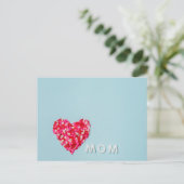 Happy Moederdag Briefkaart (Staand voorkant)