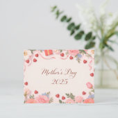 Happy Moederdag Briefkaart (Staand voorkant)