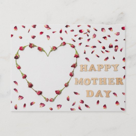 Happy Moederdag Briefkaart (Voorkant)