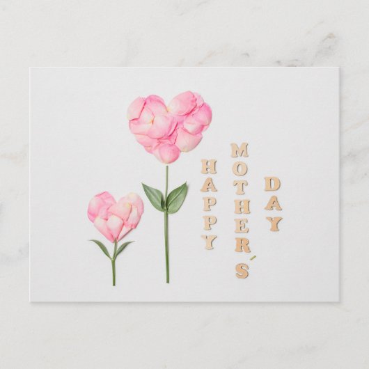 Happy Moederdag Briefkaart (Voorkant)