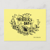Happy Moederdag Briefkaart (Voorkant)