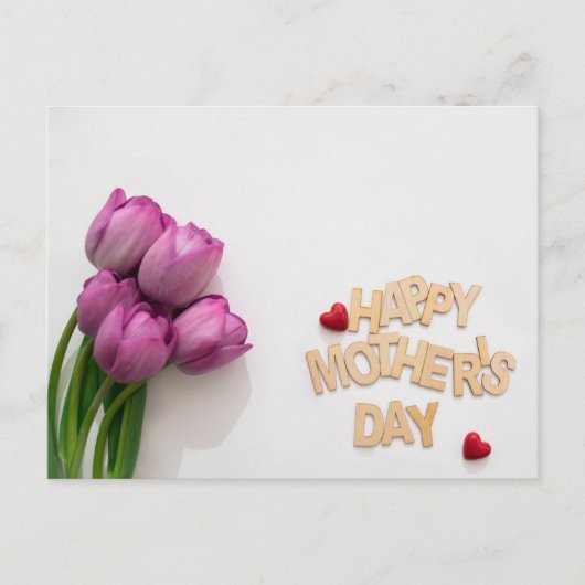 Happy Moederdag Briefkaart (Voorkant)