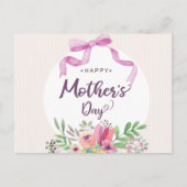 Happy Moederdag Briefkaart (Voorkant)
