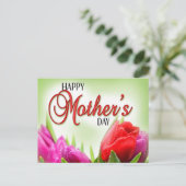 Happy Moederdag Briefkaart (Staand voorkant)