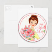  Happy Moederdag Briefkaart (Voorkant / Achterkant)