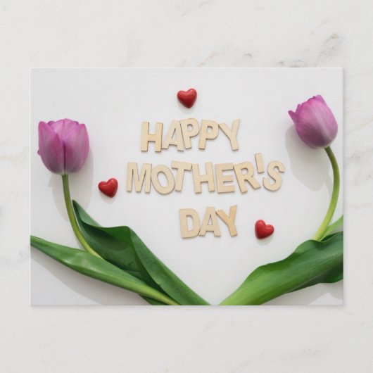 Happy Moederdag Briefkaart (Voorkant)
