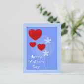 Happy Moederdag Briefkaart (Staand voorkant)
