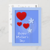 Happy Moederdag Briefkaart (Voorkant / Achterkant)