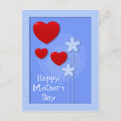 Happy Moederdag Briefkaart (Voorkant)
