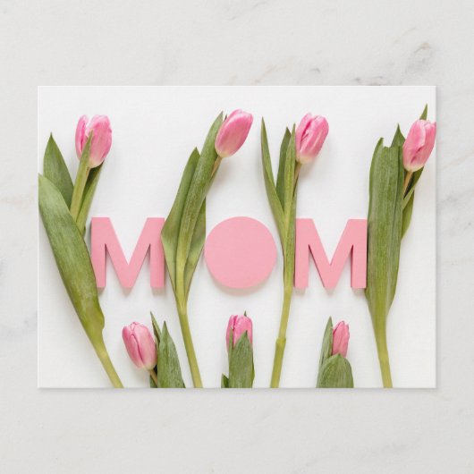 Happy Moederdag Briefkaart (Voorkant)