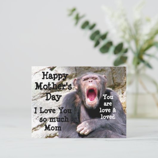 Happy Moederdag_ Briefkaart (Staand voorkant)