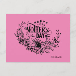 Happy Moederdag Briefkaart