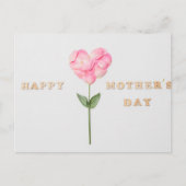 Happy Moederdag Briefkaart (Voorkant)