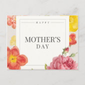 Happy moederdag briefkaart (Voorkant)