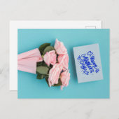 Happy Moederdag Briefkaart (Voorkant / Achterkant)