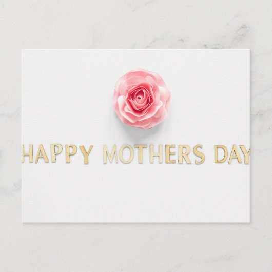 Happy Moederdag Briefkaart (Voorkant)