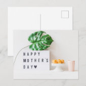 Happy Moederdag Briefkaart (Voorkant / Achterkant)